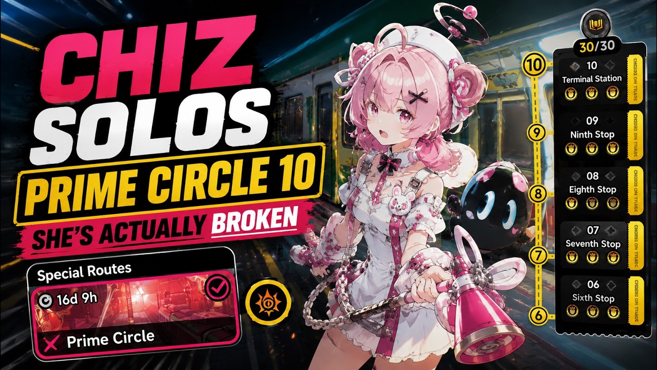 CHIZ SOLOs PRIME CIRCLE 10&hellip; SHE&rsquo;S ACTUALLY BROKEN | Neverness to Everness