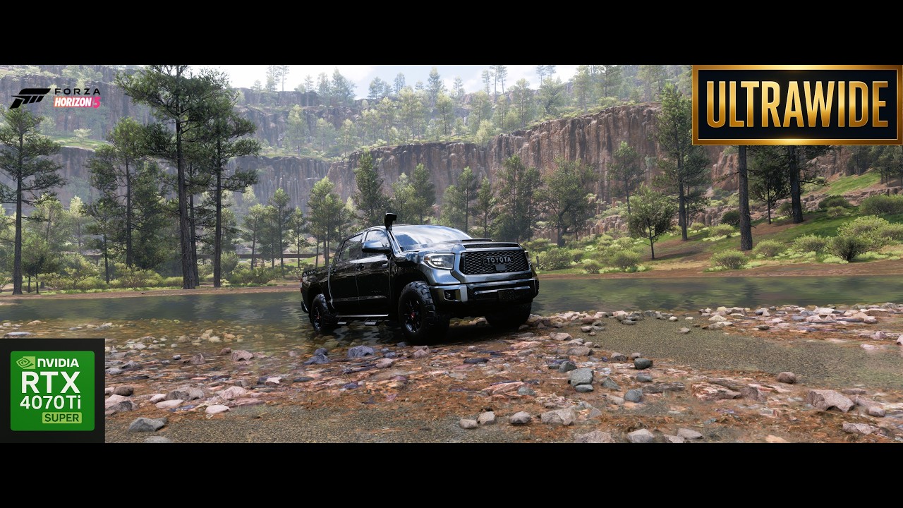 Toyota Tundra TRD Pro 2020 - Forza Horizon 5 Offroad - Moza CS V2P Wheel Gameplay - Ultrawide