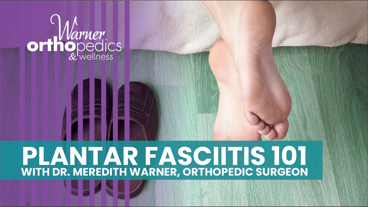 Live with Dr. Warner - Handling Plantar Fasciitis and Other Foot Pain
