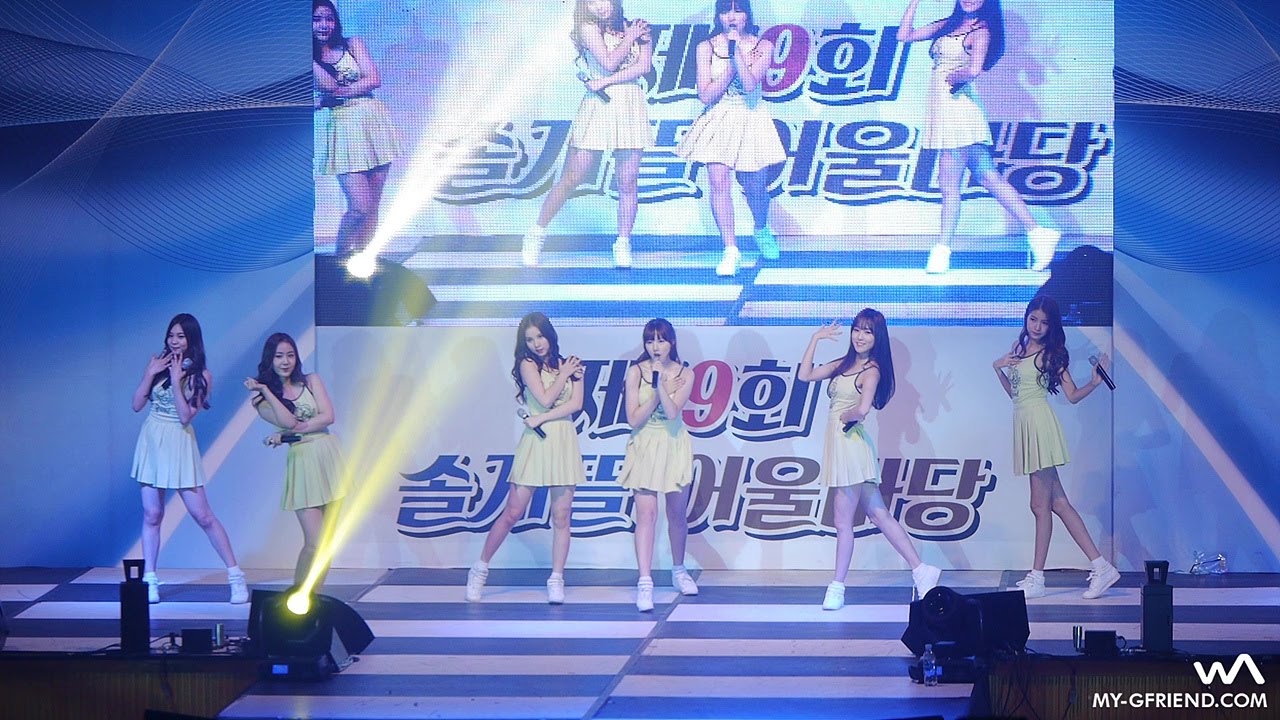 150925 여자친구(GFRIEND) - White (하얀마음) @경북도립대 축제 직캠/Fancam by -wA-
