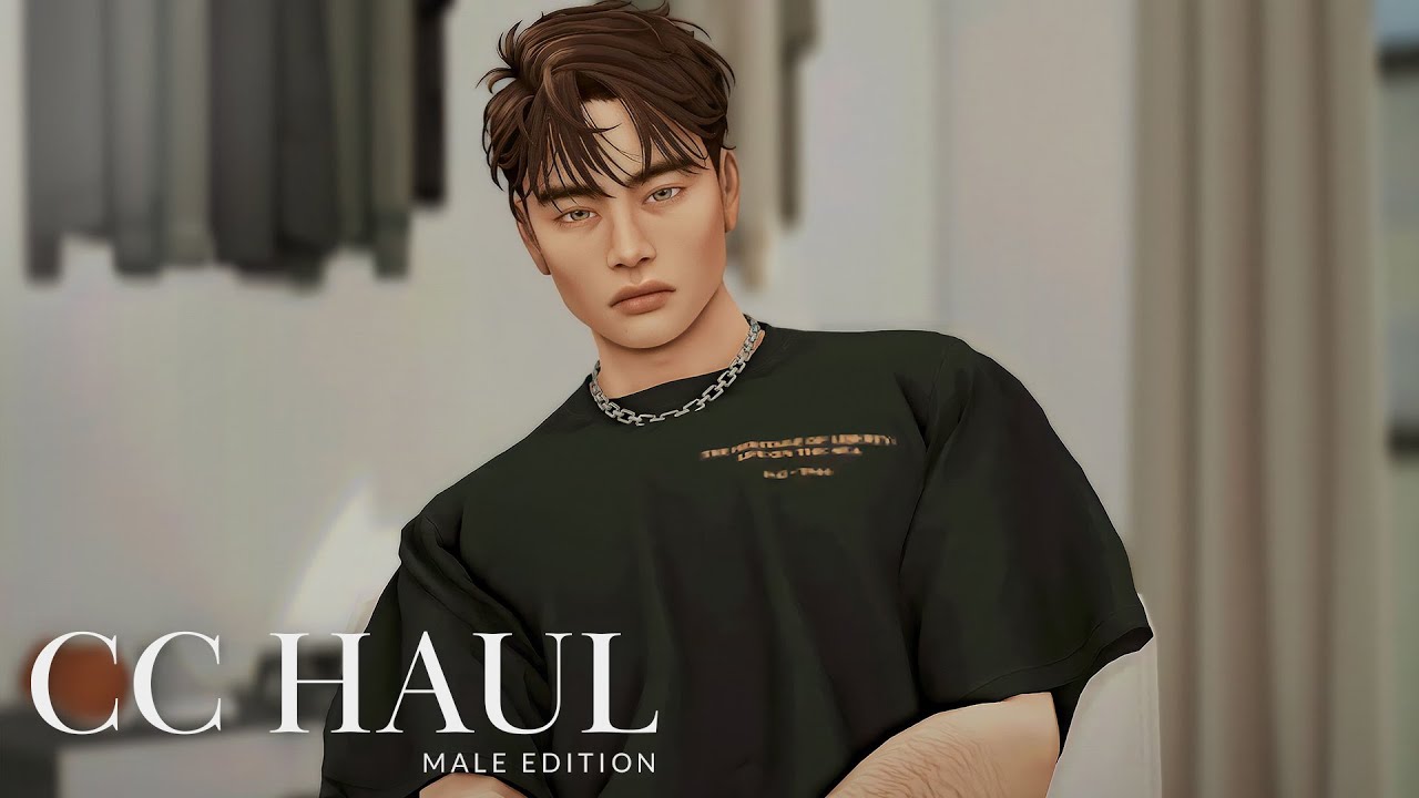 Находки мужского CC | The Sims 4: Custom Content Haul