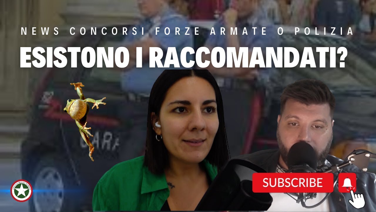 Raccomandati forze armate e di polizia: ci sono?