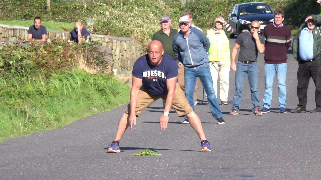 Irish Road Bowling
