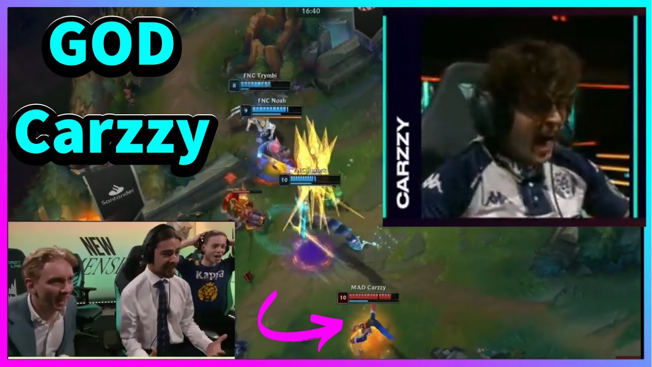 MAD Carzzy is a GOD 🐐