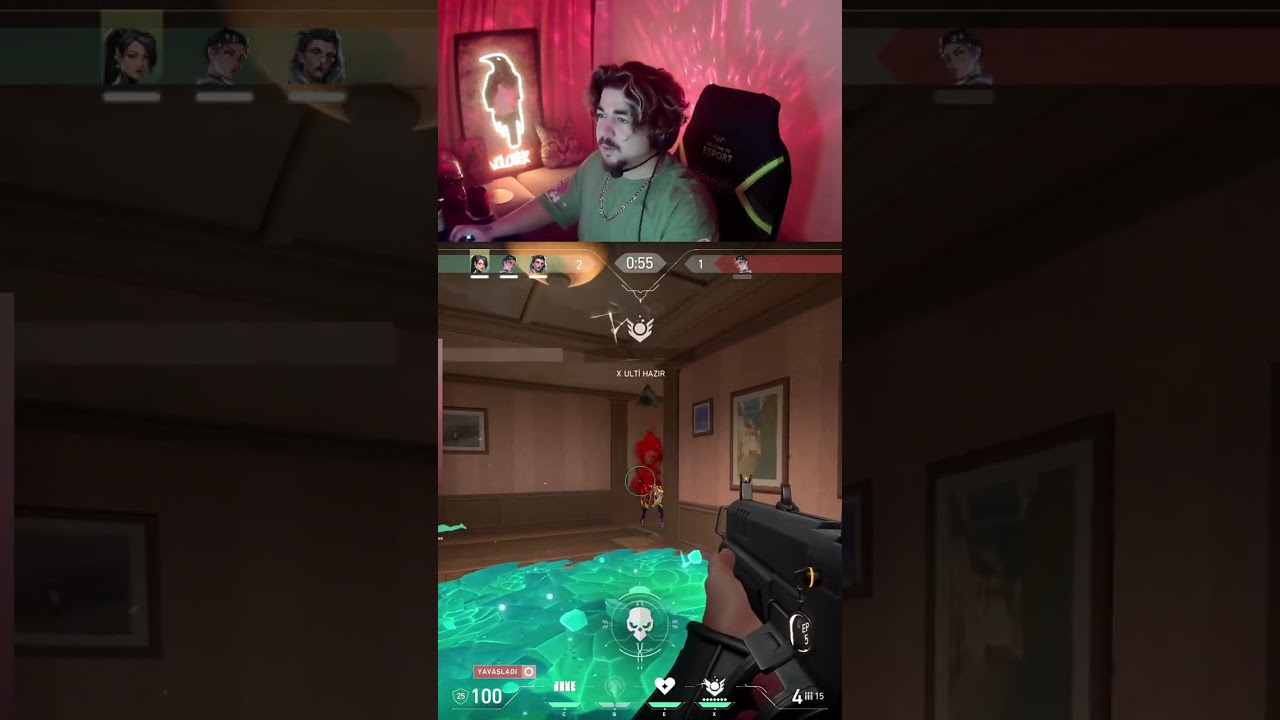 Av başlamadan bitti :D #twitch #valorant #valorantkomik #valoranttr #valorantclips #valorantmoments