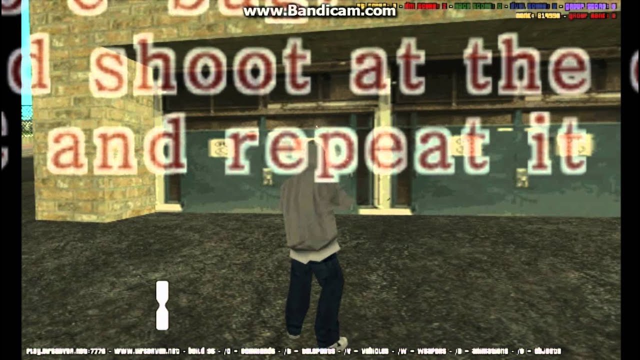 How to c-bug and 2 shoot GTA SA [SA-MP]