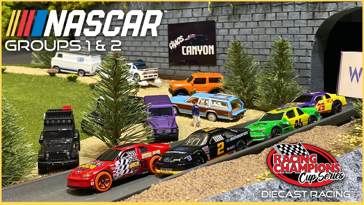 NASCAR DIECAST RACING - Racing Champions Cup Series - Groups 1 & 2