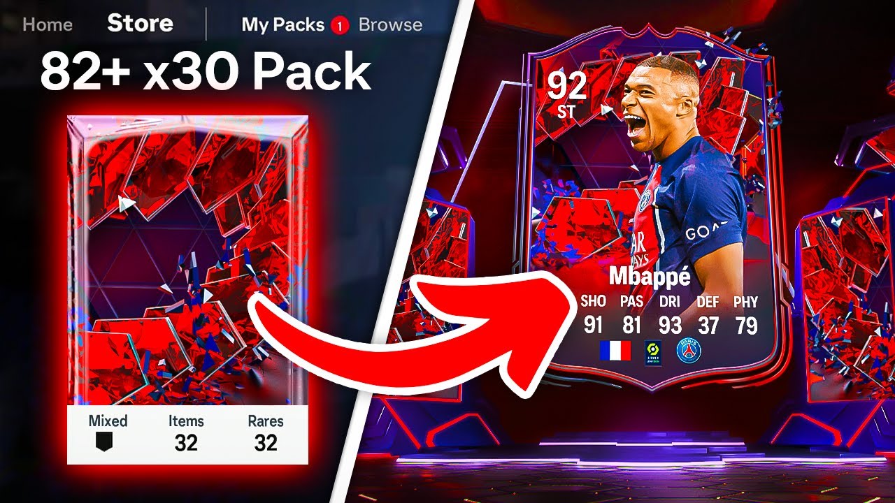 25 наборов по 175 тыс. 82+ x30 😨 FC 24 Ultimate Team