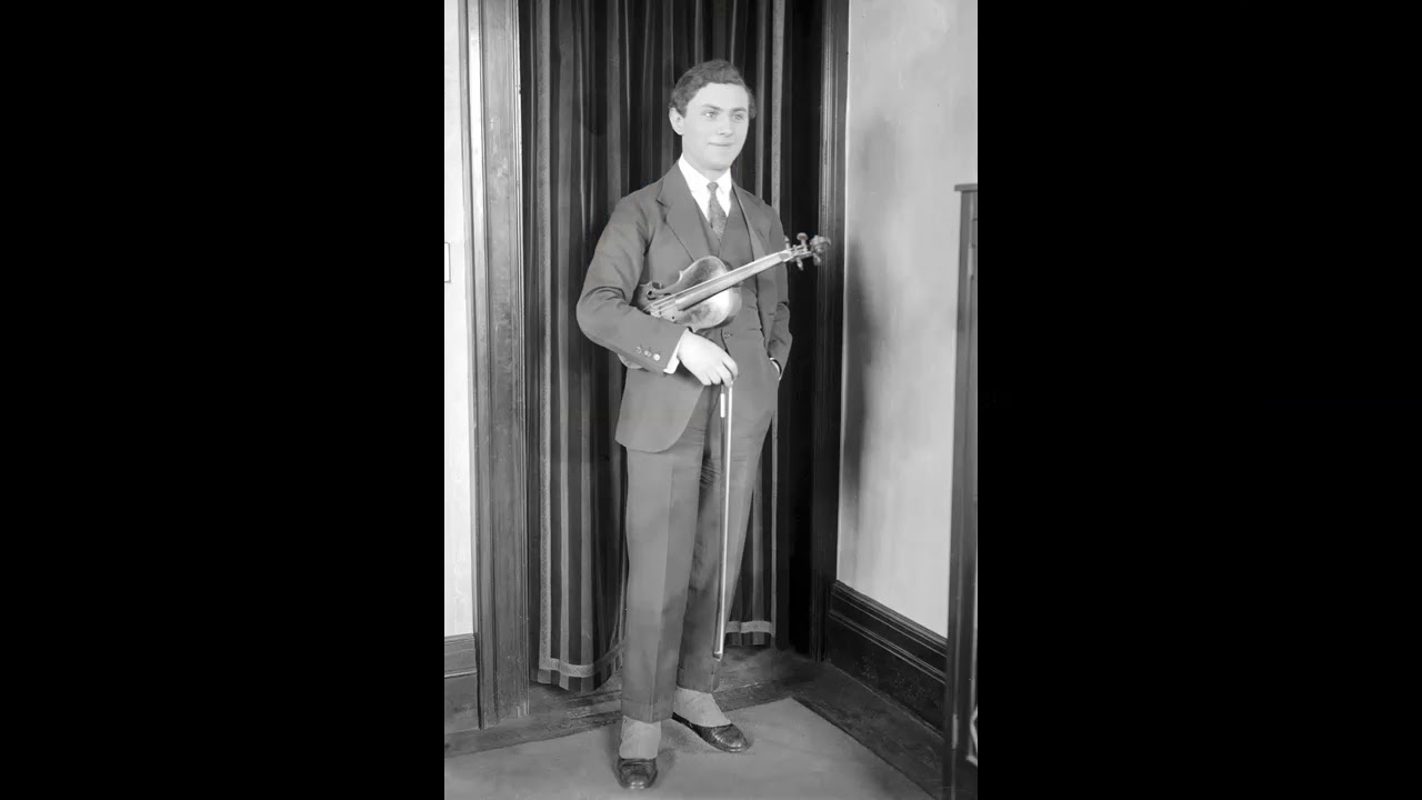 Max Rosen (violin) - Salut d'Amour, op 12 (Elgar) (1929)