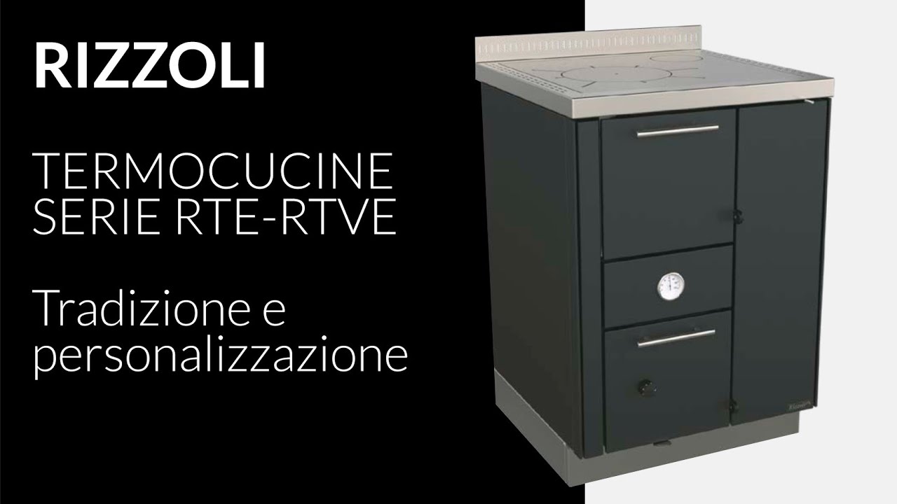 TERMOCUCINE SERIE RTE: TRADIZIONE E PERSONALIZZAZIONE