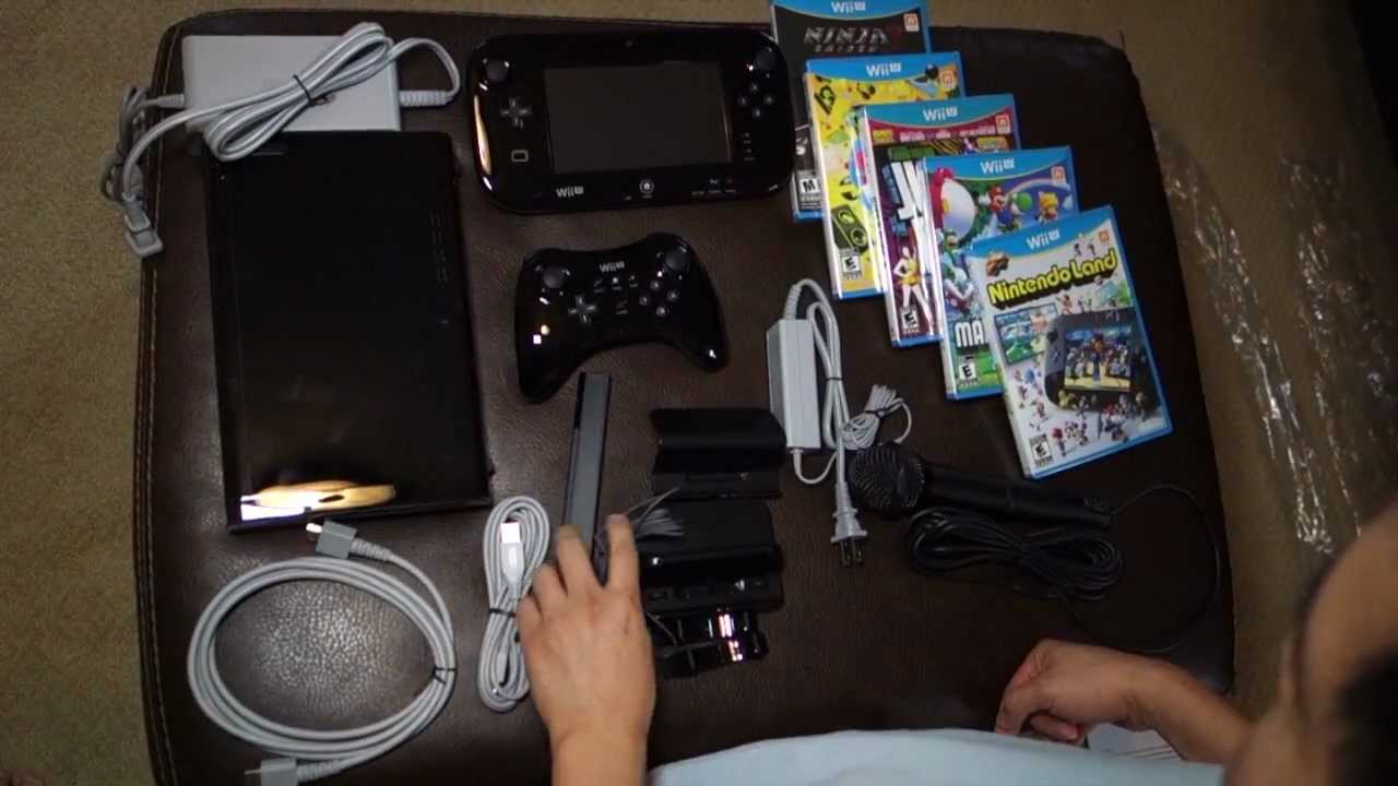 New Nintendo Wii U Unboxing