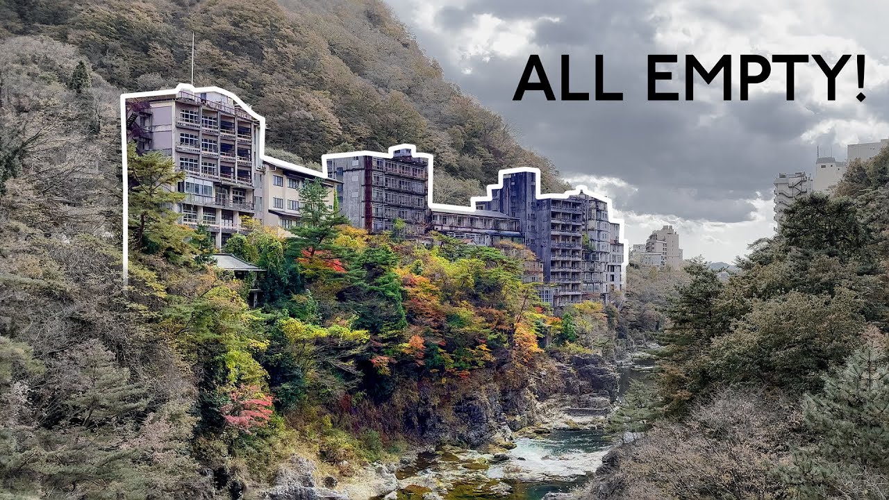 Exploring Japan's Abandoned Hotels! Kinugawa Onsen Resort.
