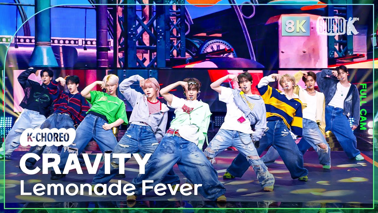 [K-Choreo 8K] 크래비티 직캠 'Lemonade Fever' (CRAVITY Choreography) @MusicBank 251114