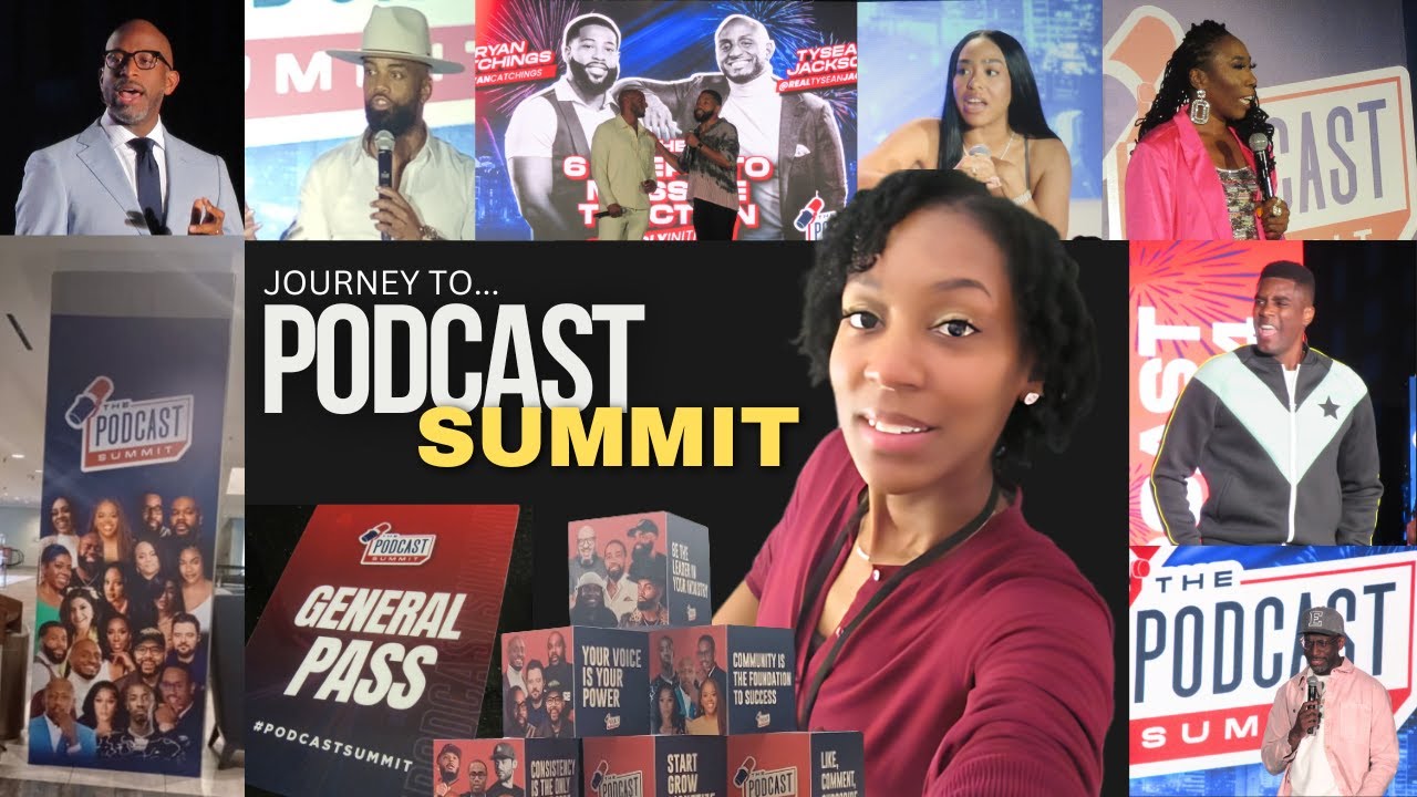 🎙️What It's Like Being a Full-Time Podcaster: My Journey to the Podcast Summit!