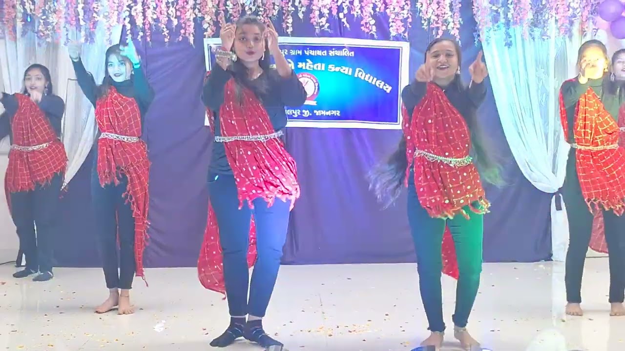 BOLLYWOOD FUN MIX FUSION BY STD 12TH STUDENTS/ANNUAL 2024/SHREE L.L.A.MEHTA KANYA VIDYALAY LALPUR