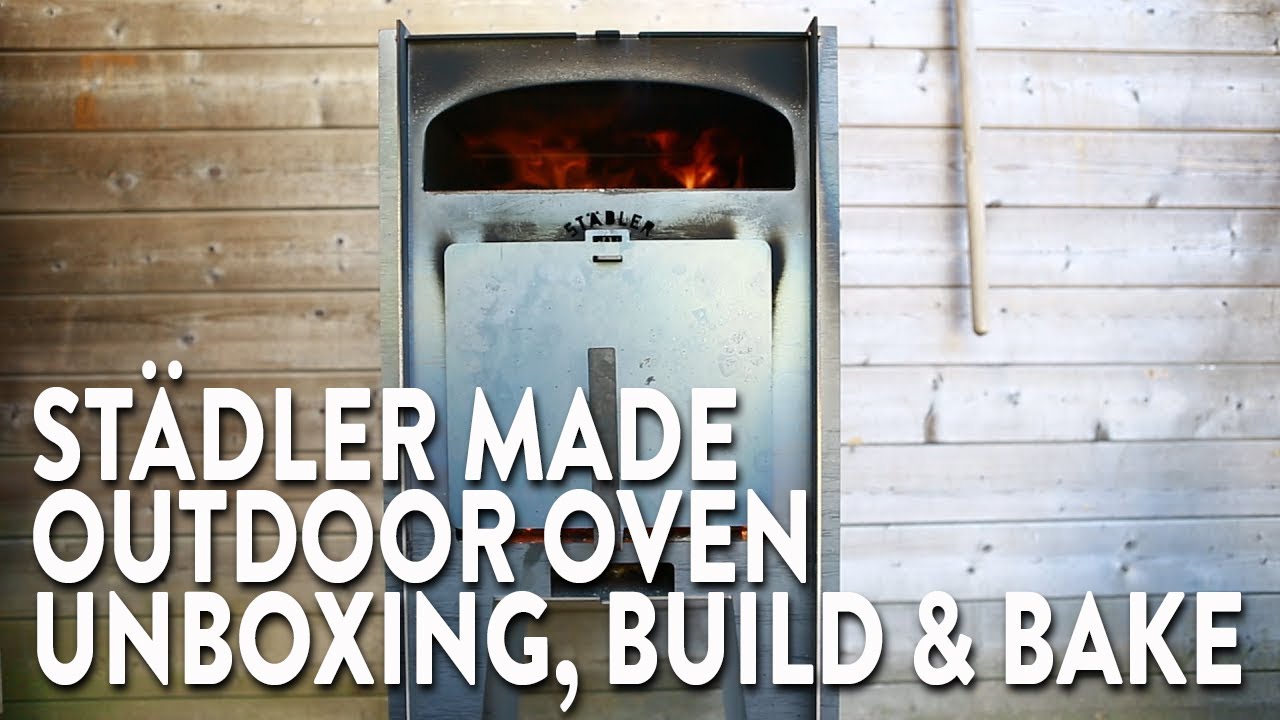 St&auml;dler Made Outdoor Pizza Oven - Unboxing, DIY Build & Bake