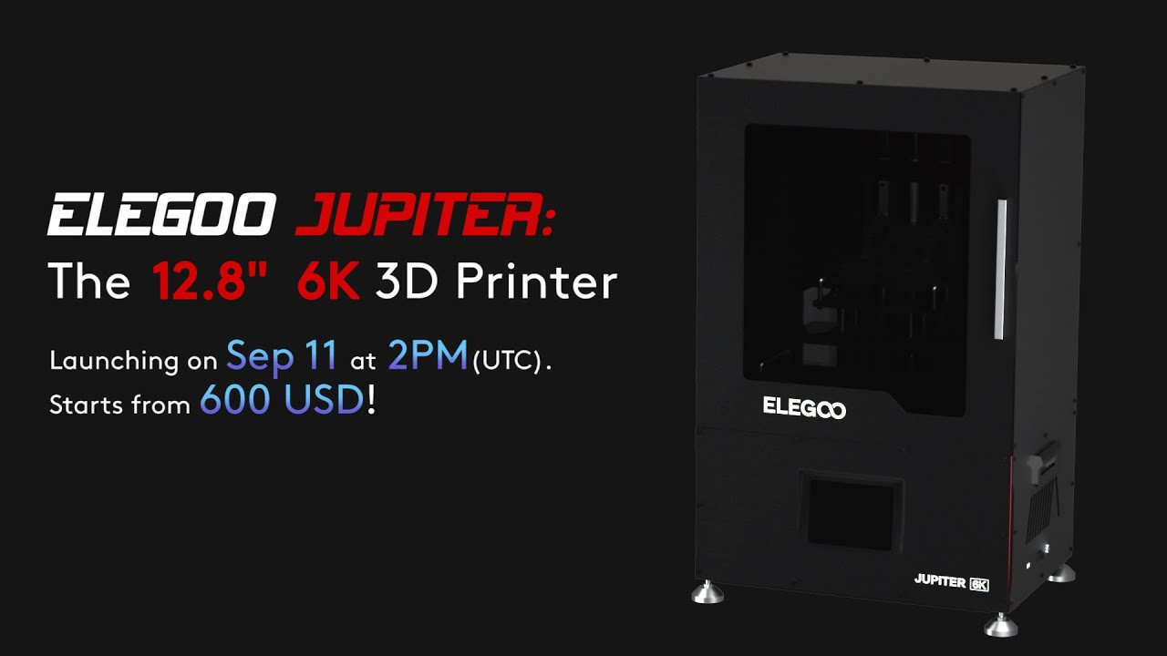ELEGOO JUPITER: The biggest, most capable resin 3D printer ELEGOO has ever launched!