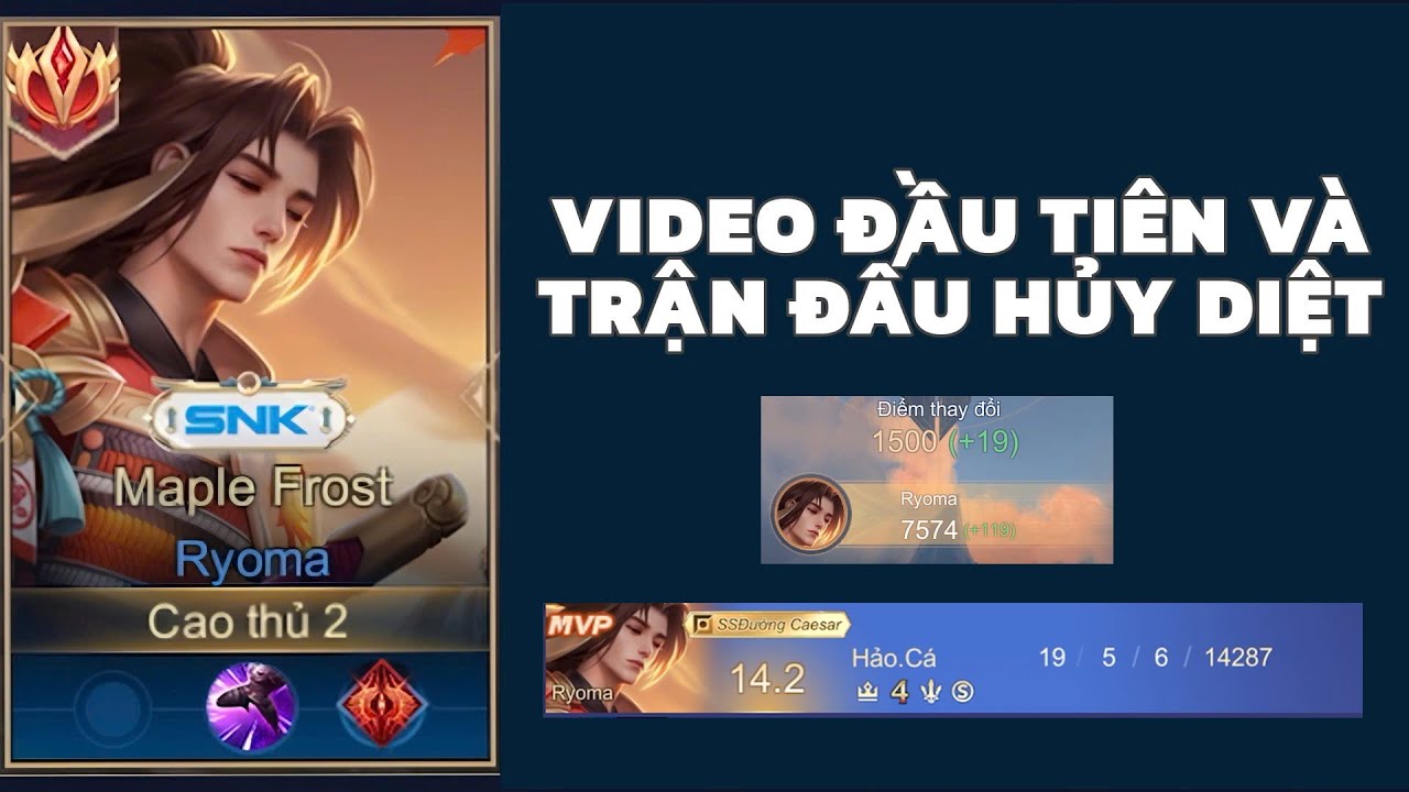 Video đầu tiên trên kênh và trận đấu hủy diệt đấu đỉnh cao của PiPa.