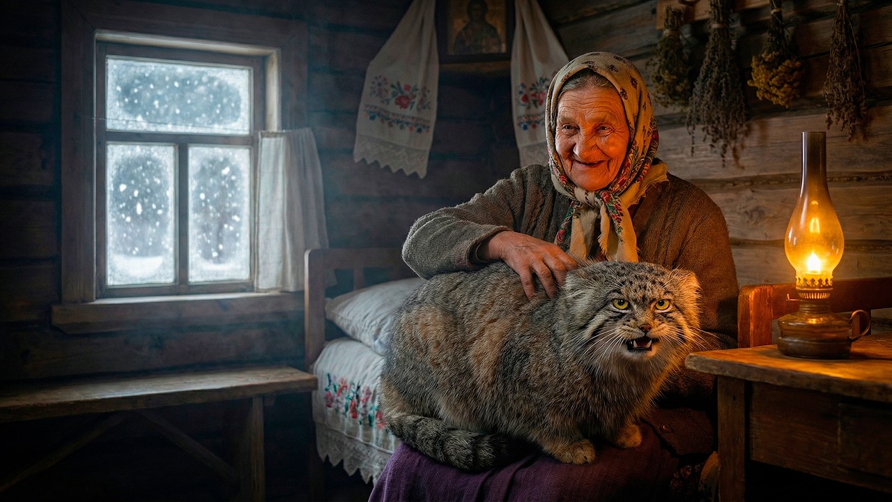 Бабушка думала, что спасла котёнка, а выросло ЧУДОВИЩЕ!
