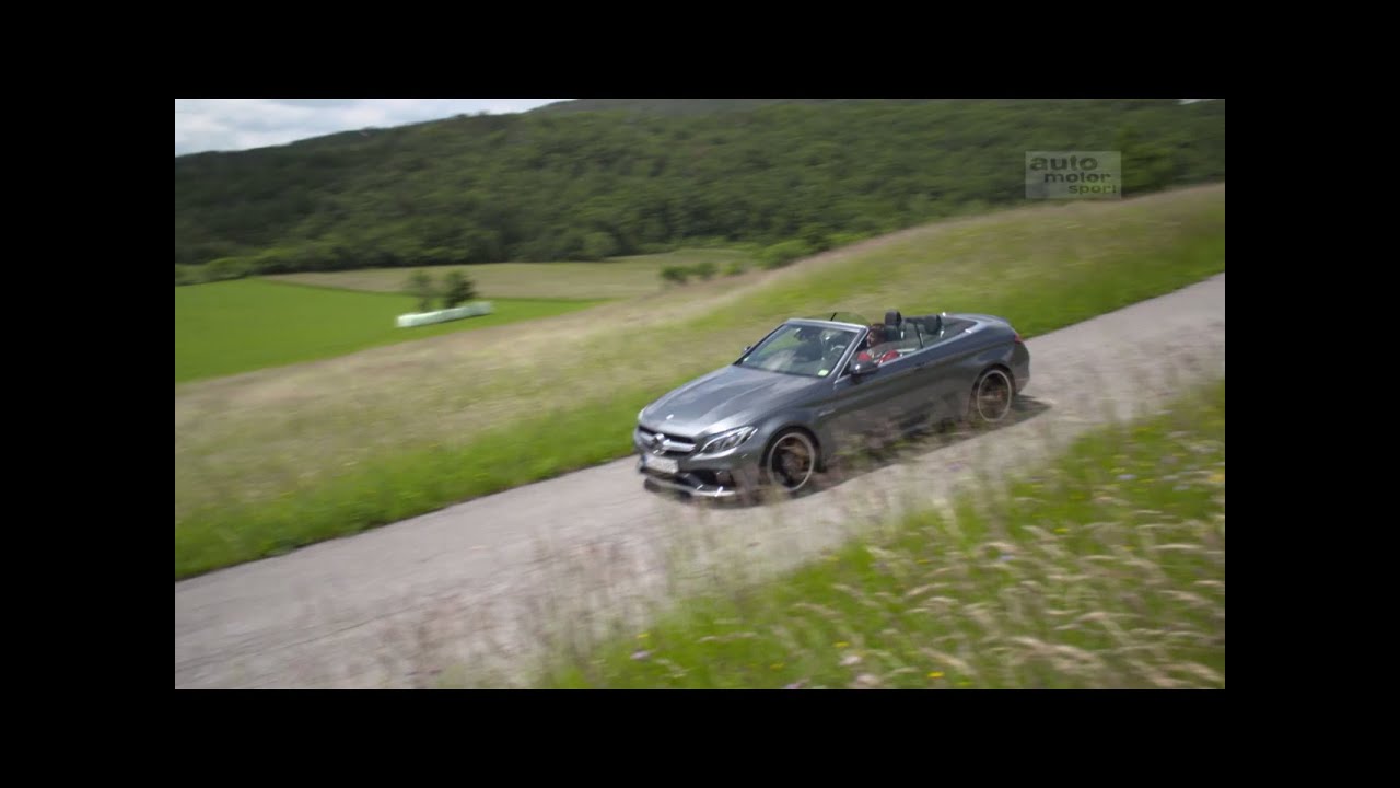 Mercedes-AMG C63 S Cabrio: Luft und Lärm - Vorfahrt | auto motor und sport