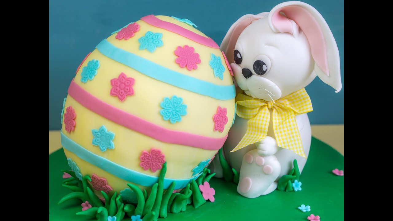 Making Off: Ostertorte mit Osterei und Osterhase