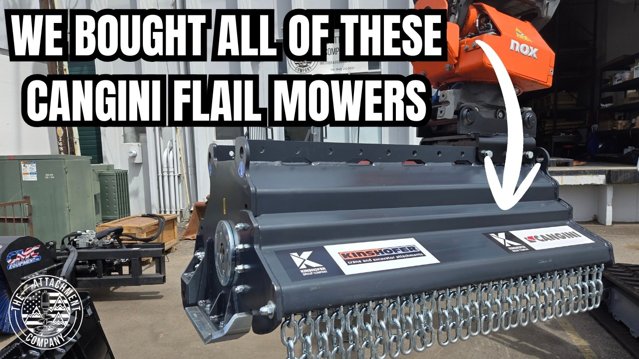 We purchased all of the Cangini Flail Mower inventory in the US!