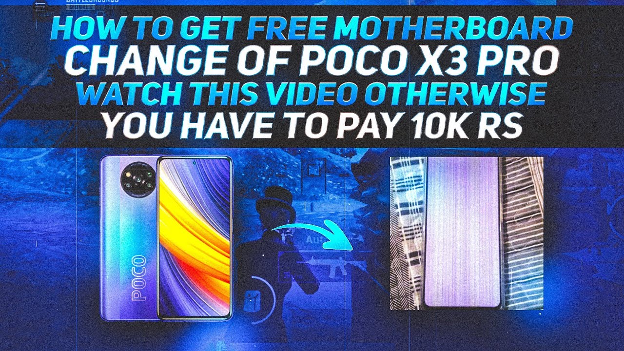 SECRET TRICK 😳| HOW TO GET FREE MOTHERBOARD REPLACEMENT IN POCO X3 PRO | AVOID SERVICE CENTER SCAMS