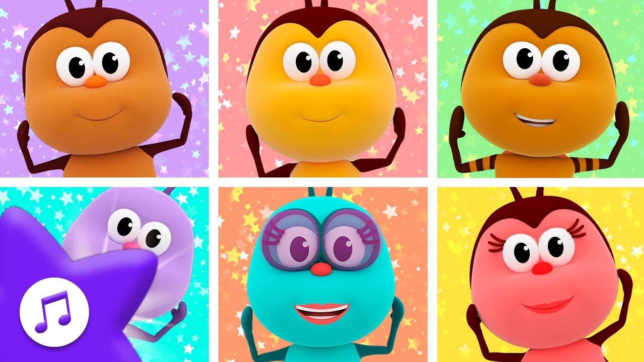 A Movernos 🦋 MARATÓN CANCIONES DE BICHIKIDS 🐞PARA NIÑOS