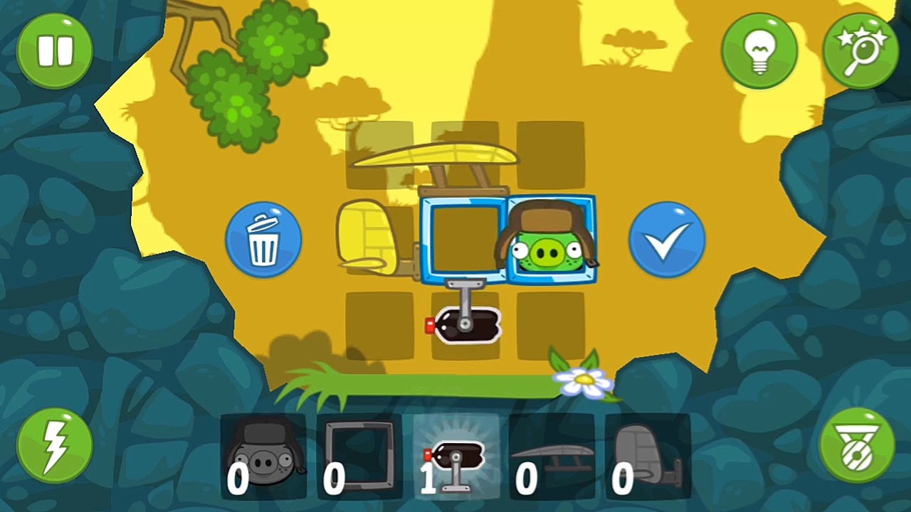 Bad Piggies When Pigs Fly all Levels