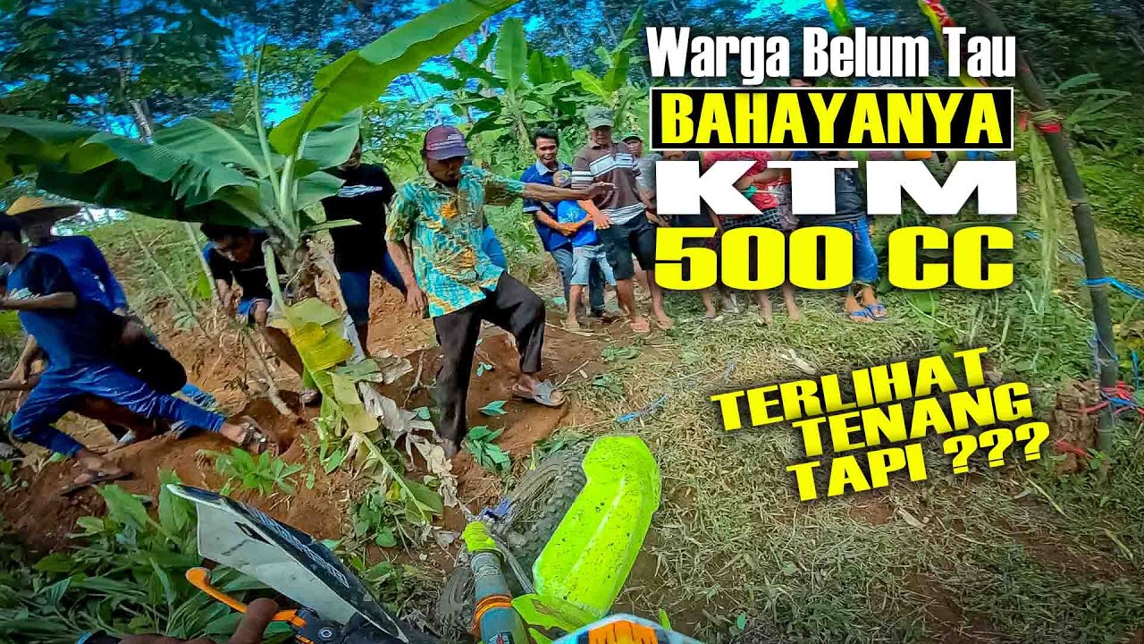 WARGA Belum tau Bahayanya KTM 500cc