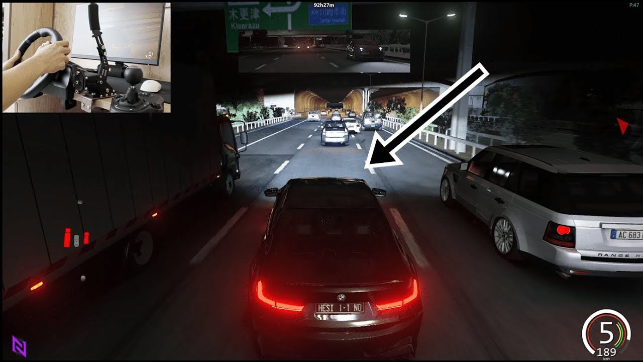 BMW M340i IN SHUTOKO HIGHWAY | ASSETTO CORSA LOGITECH G29