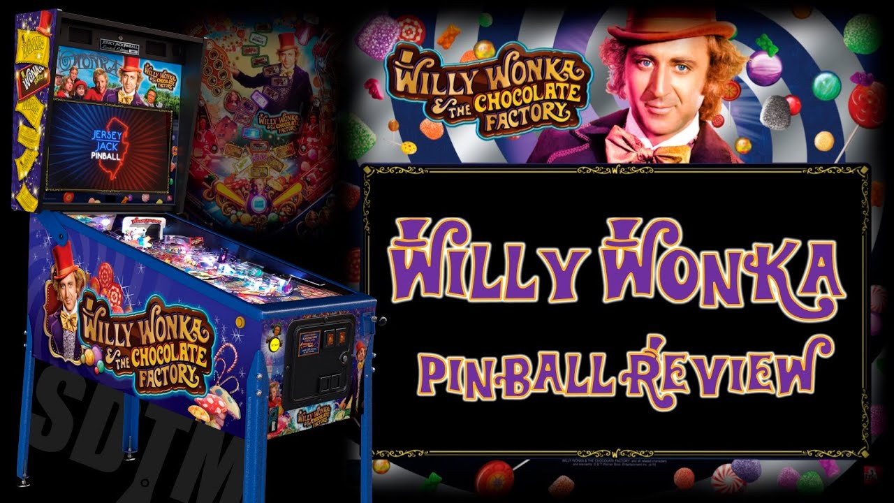 Willy Wonka Pinball Machine Review (Jersey Jack Pinball, 2019)
