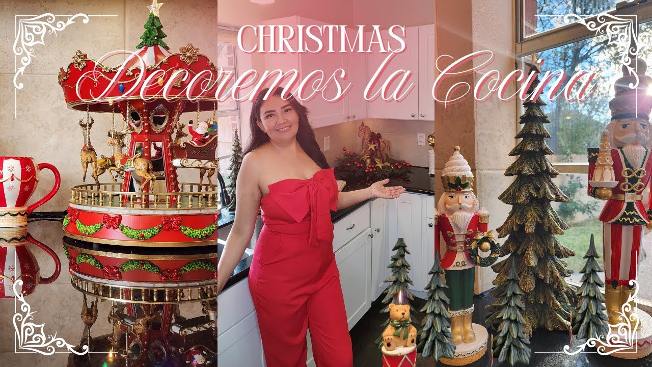 NUEVA DECORACIÓN DE MI COCINA  NAVIDAD 2025🎄IDEAS PARA NAVIDAD  🎄👌