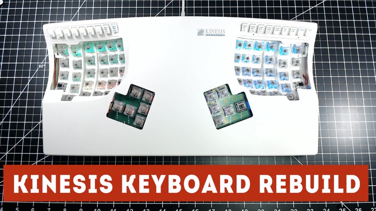 Kinesis Keyboard Rebuild - Programmable Split Keyboard