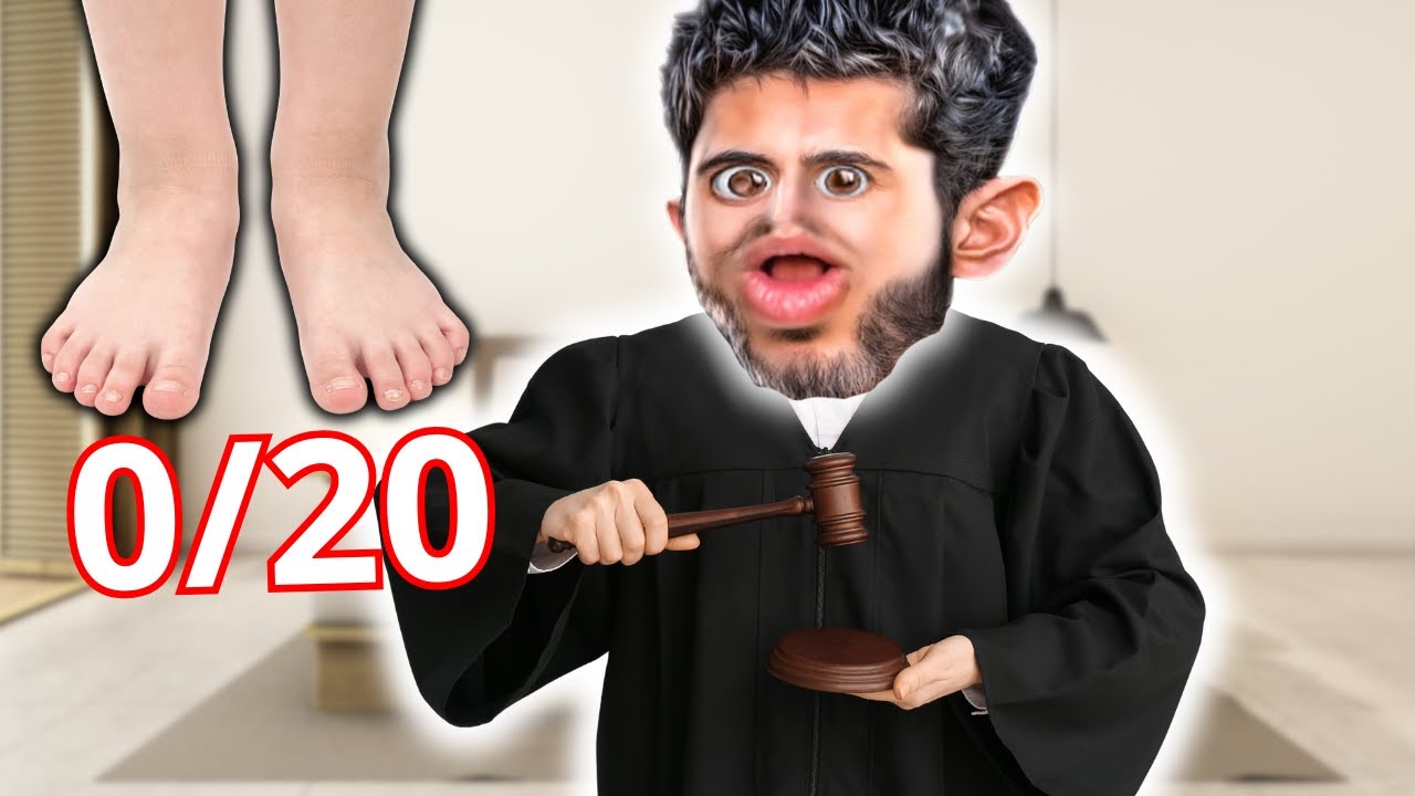 Je JUGE vos PIEDS 🦶🤣