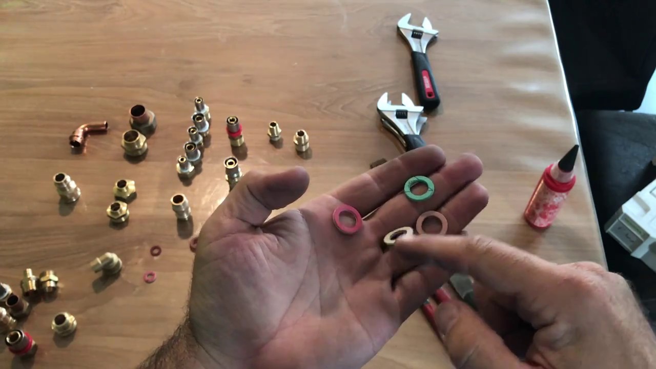 Tutoriel Joint Plomberie - Joint Fibres Plat et joint 