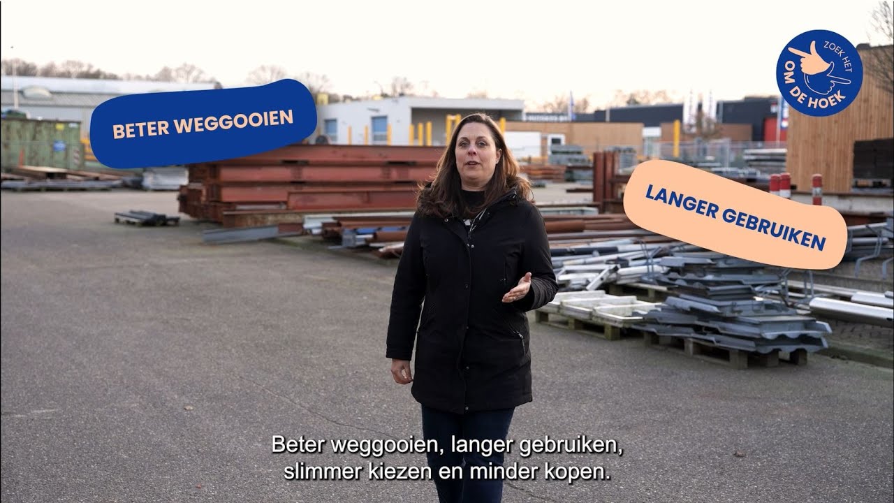 Zoek het om de hoek!