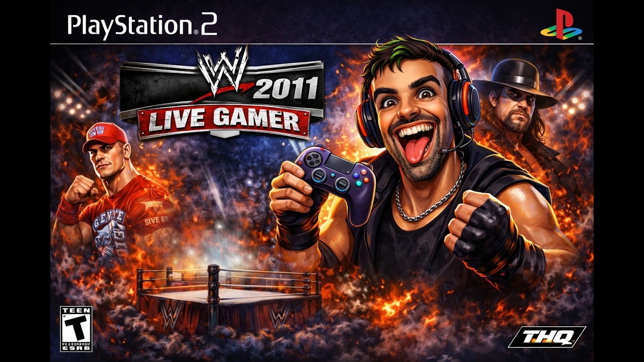 VOCÊ JÁ JOGOU WWE NO PS2?