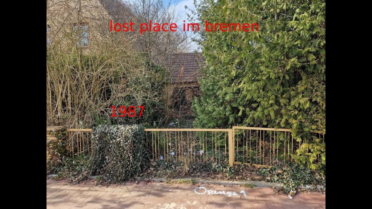 wir gehen in ein verlassende haus der 1900 jahre