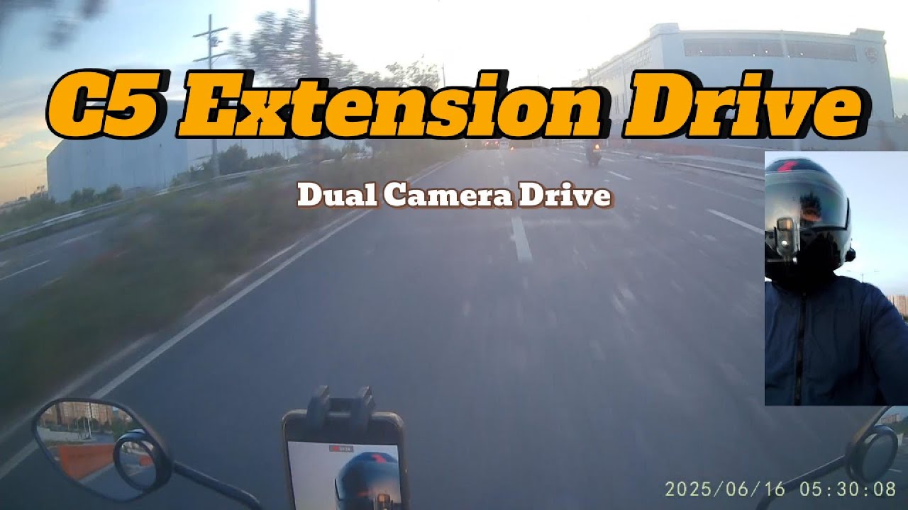 C5 Extension Strait Dual Cam - Ride without limit #mototravel #motovlog #motovation #flutokoltravel