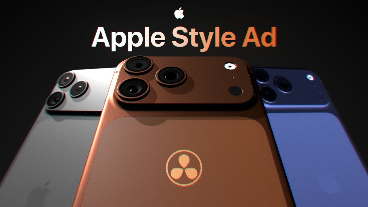 How To Create Apple Style Ad in Davinci Resolve