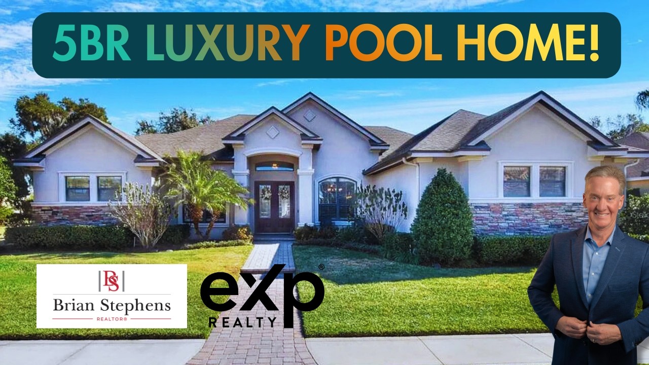 Full Tour of This Gorgeous 5-Bedroom Pool Home