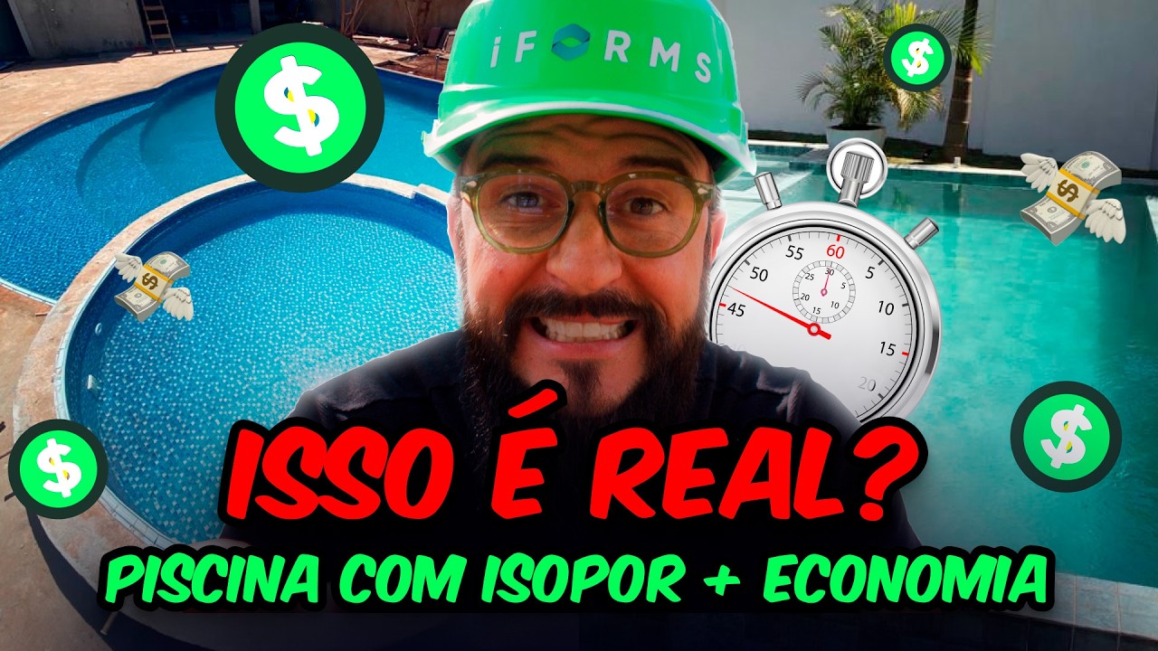 Piscina com Isopor Vale a Pena? | Tour Pela Obra