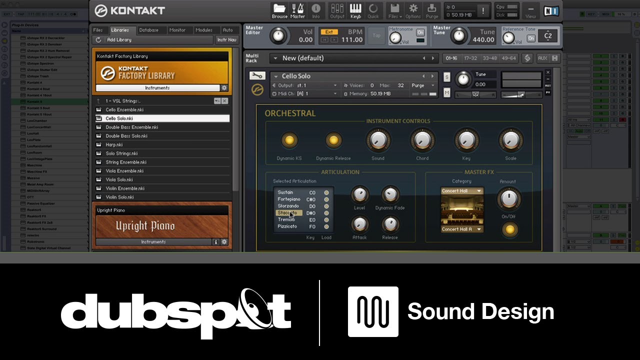 Sound Design Tutorial: Create Custom Scripts in Native Instruments' Kontakt