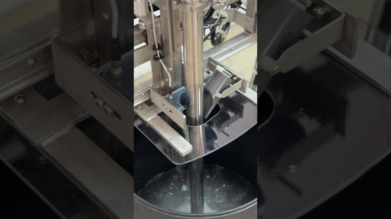 Drum filling machine diving nozzle