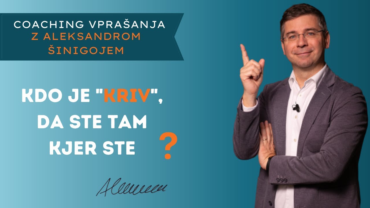 #Coaching vpra&scaron;anje &scaron;t. 197: Kdo je 