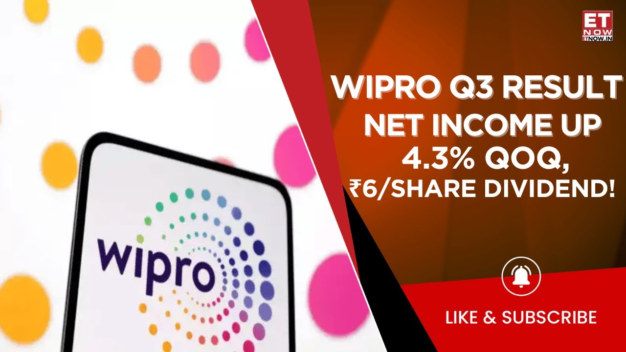 Wipro Q3 Results 2025: PAT Jumps 24 YoY; Dividend Declare At ₹6 Per Share | Business News | ET Now