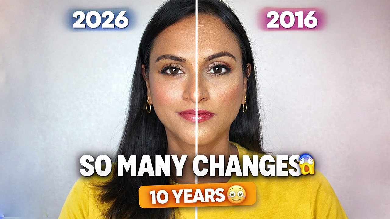 2016 vs 2026 Makeup Transformation😱What Changed in 10Years? Makeup Then vs Now💄Techniques + Products
