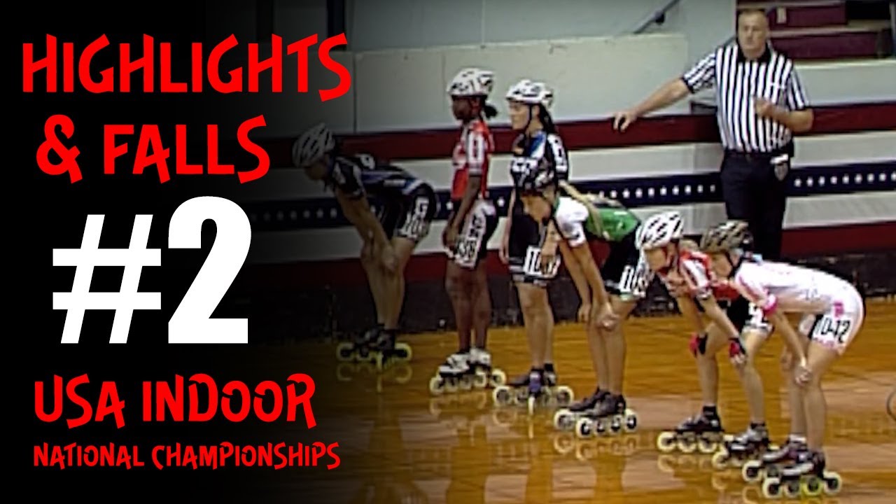 Inline Racing On Roller Skates Highlights and Crashes