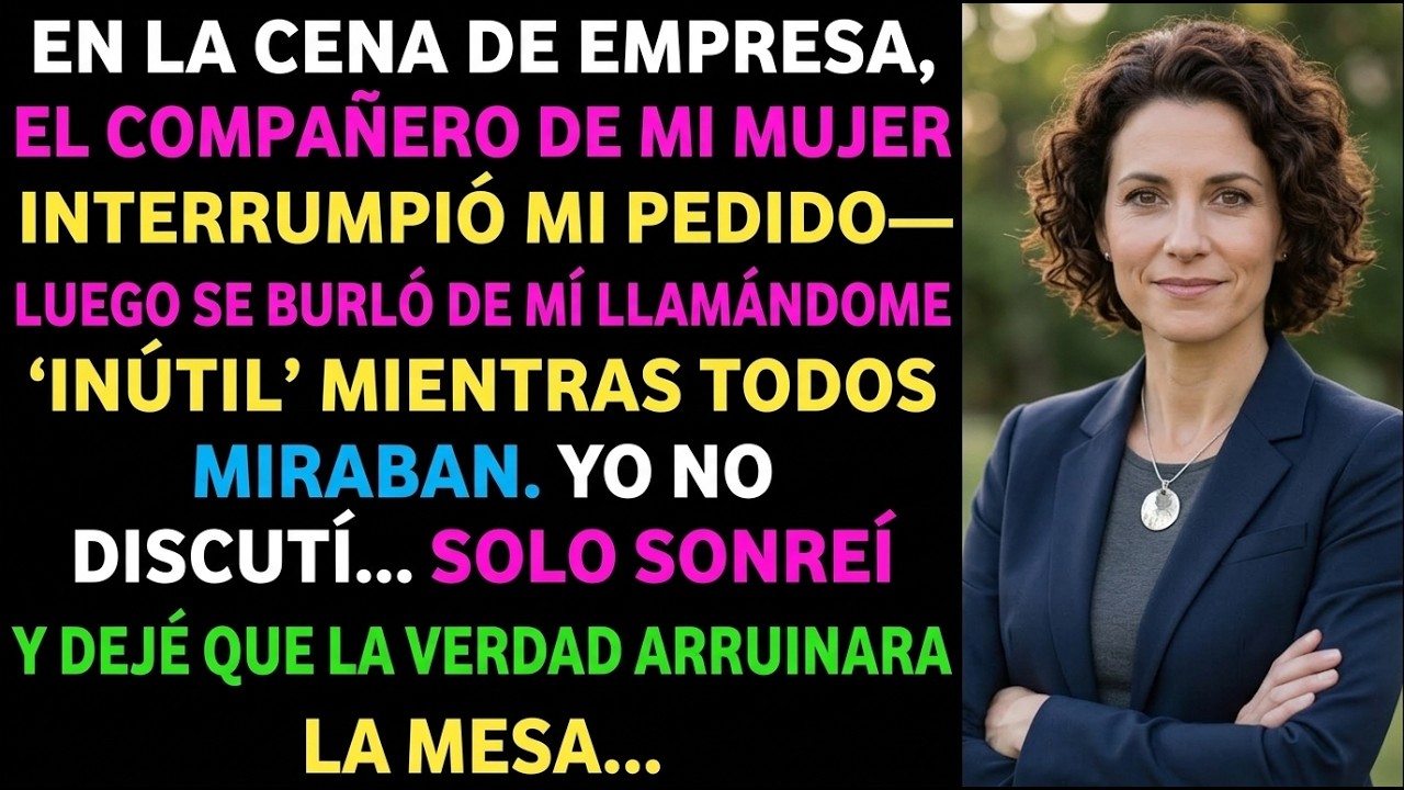 Me humillo en la cena de mi esposa y se arrepintio